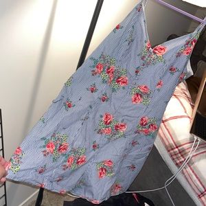 Flower shorts romper